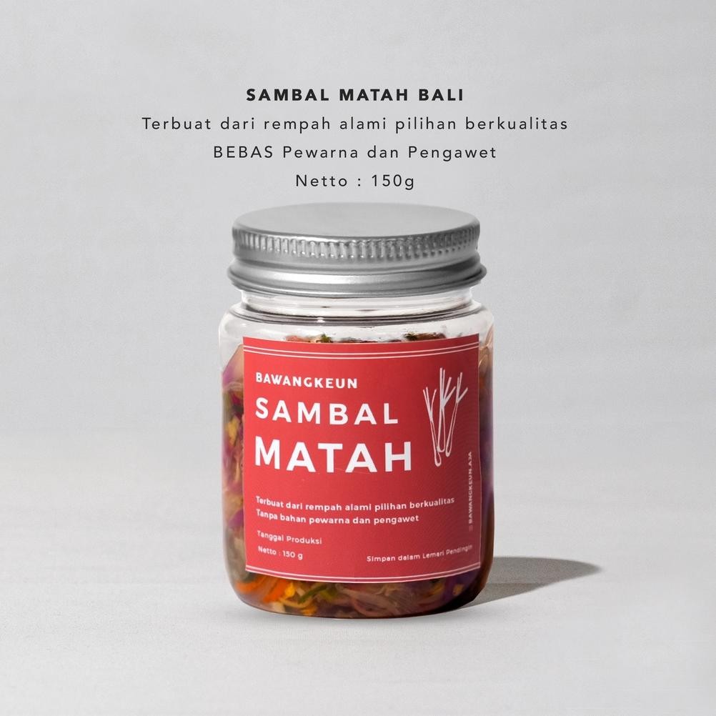 

Sambal Sambel Matah 150gr by Bawangkeun RB10