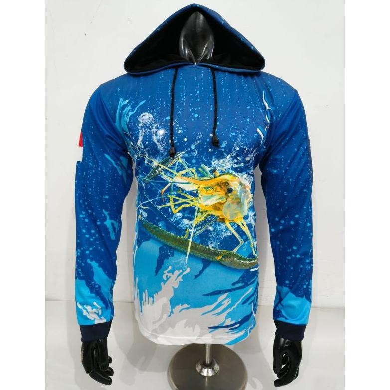 KAOS JERSEY MANCING UDANG GALAH DRYFIT TEBAL