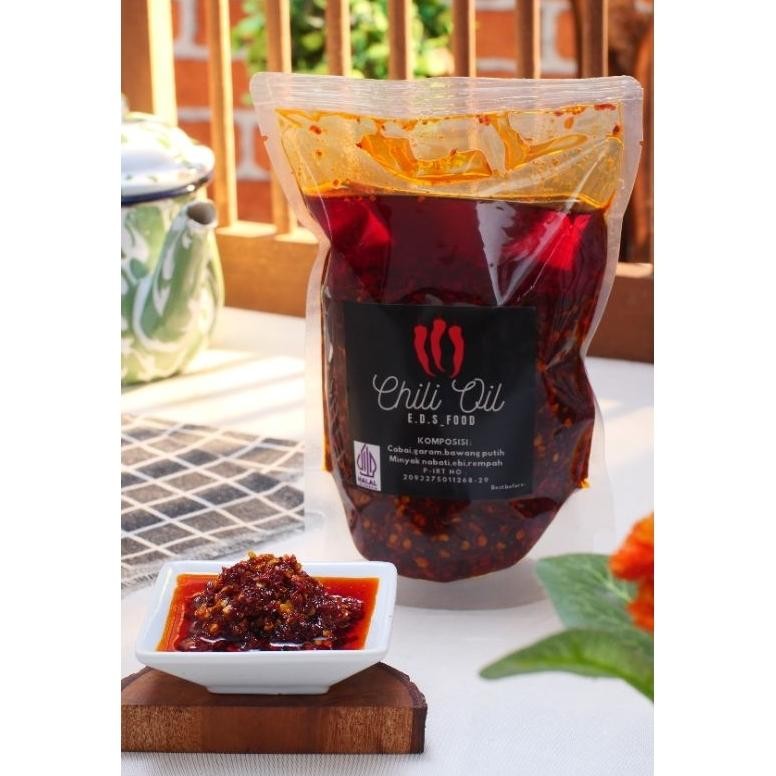 

CHILI OIL 500gr | chili oil halal | Minyak cabai halal RB10