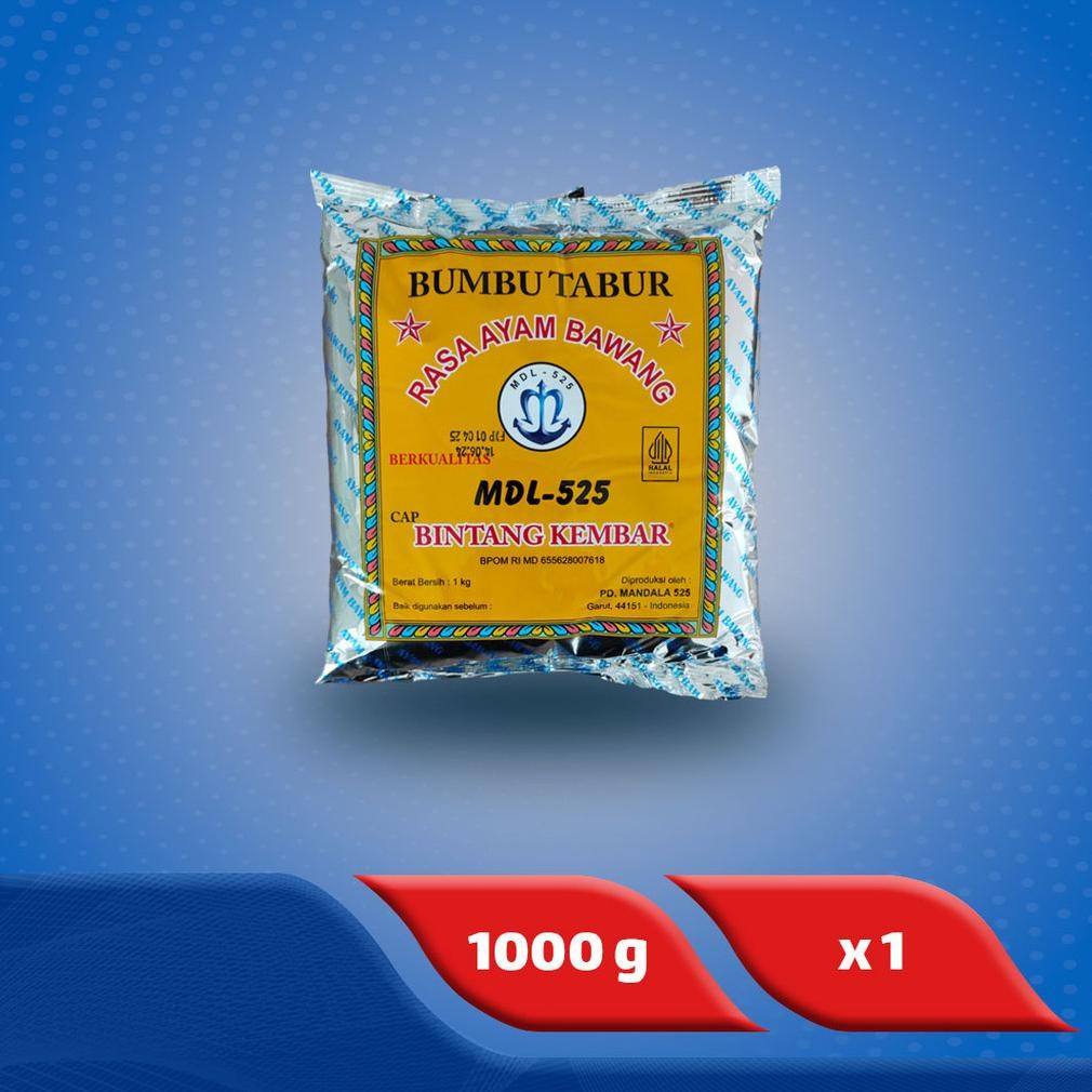 

Bintang Kembar Bumbu Tabur Ayam Bawang 1 kg x 10 Pcs RB10