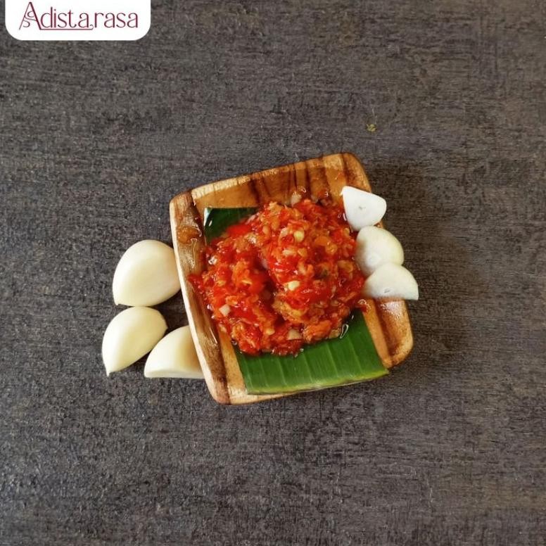 

Sambal BAWANG PEDAS GURIH praktis siap makan kemasan botol 200 ml RB10