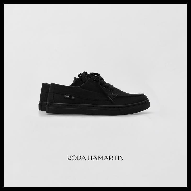 Zoda Hamartin Sepatu Pria Joyland V2 Triple Black Best Quality