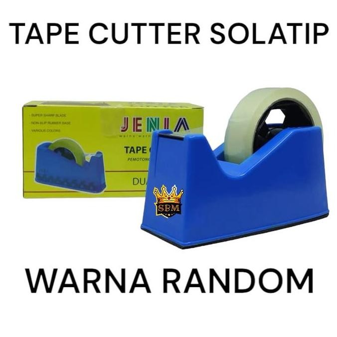 

Atg ~ Tape Dispenser Isolasi Jenia | Tape Cutter | Tempat Pemotong Lakban Solasi Co