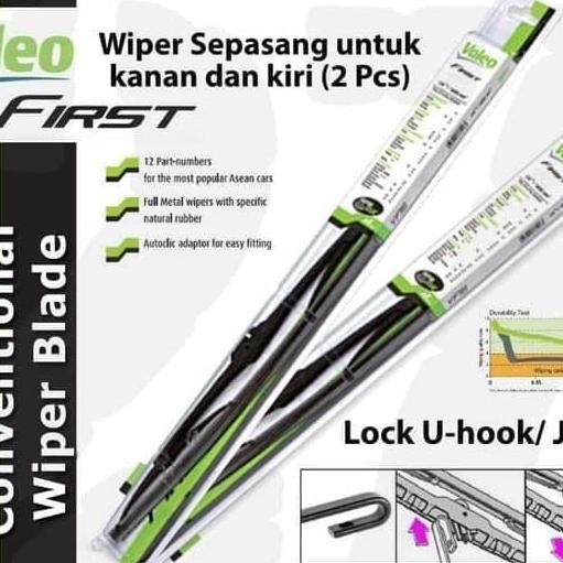 . Wiper Valeo Standar besi mercy w 203 w-203 w203 2001 - 2007