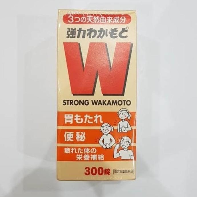 Strong Wakamoto 300 Pills Obat Sakit Maag Obat Pencernaan Original Produk