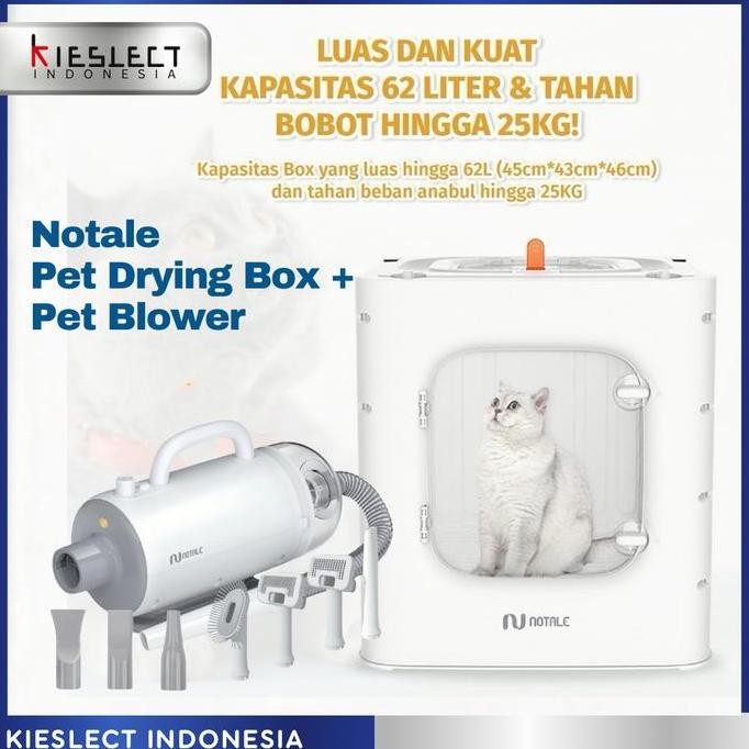 TERMURAH - NOTALE PET BLOWER + DRYING BOX GROOMING SET