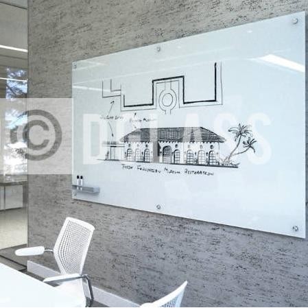 

NEW Glassboard / Papan tulis kaca Uk 120 x 240