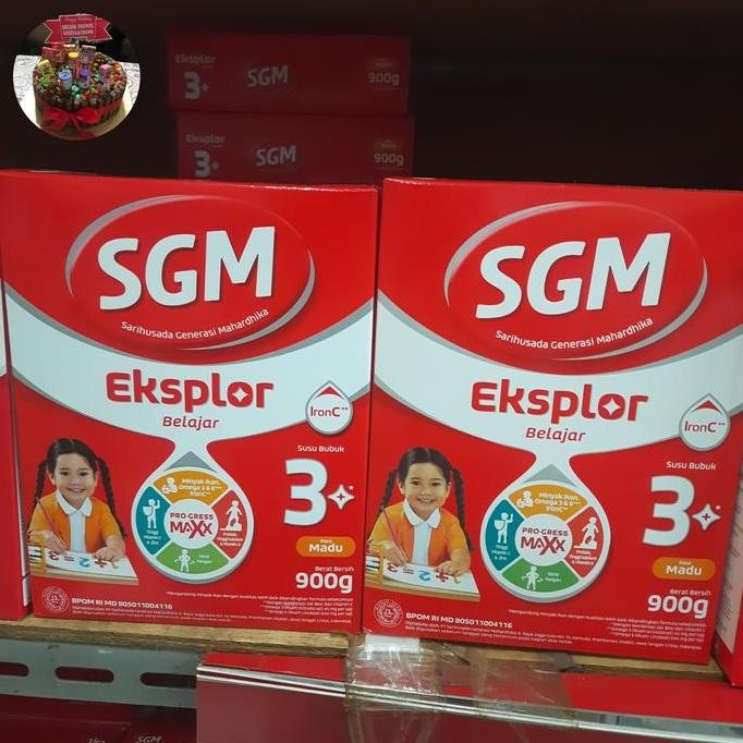 

SGM Eksplor 3 Plus Susu Pertumbuhan 3 - 5 Tahun madu 900gr KS