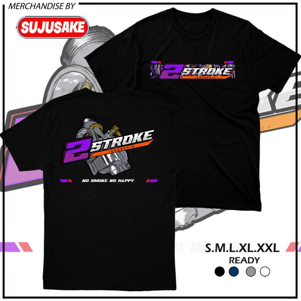 Promo Kaos 2 Tak Two Stroke 2Stoke 2Tak Racing Fizr Fiz R Rx King Distro Original Murah Keren Bahan 