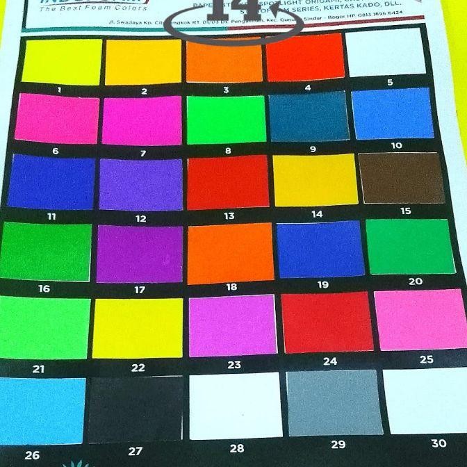 

1 Pak Kertas Karton Asturo Indofoam Warna Cerah Isi 50 Lembar