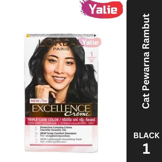 TERBARU - LOREAL Excellence Creme Hair Color Cat Pewarna Rambut Uban Permanen