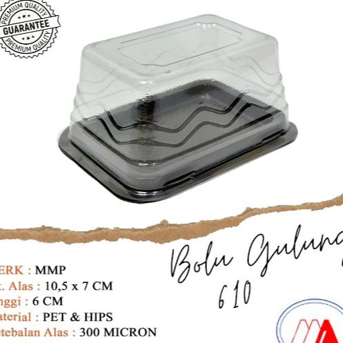 Isi 50 Mika Bolu Gulung Kotak Bgk610 Tempat Kue Box Kue Bgk 610 Transparan Kota Brownies Tempat Maka