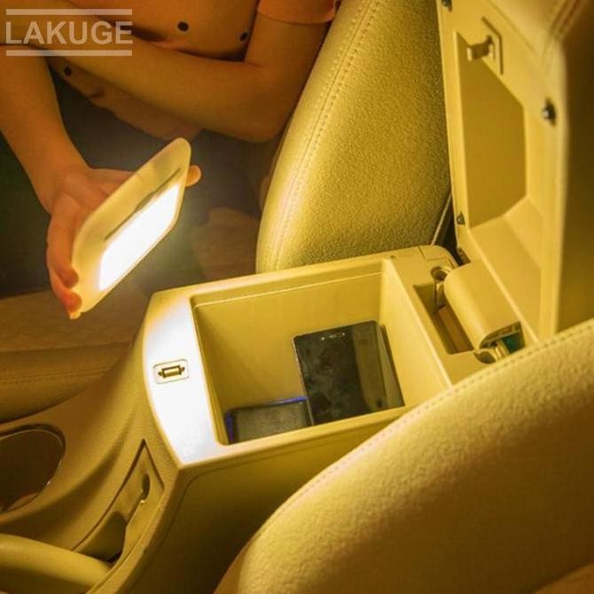 Lampu LED USB Plafon Langit-Langit Mobil Ceiling Sensor Sentuh