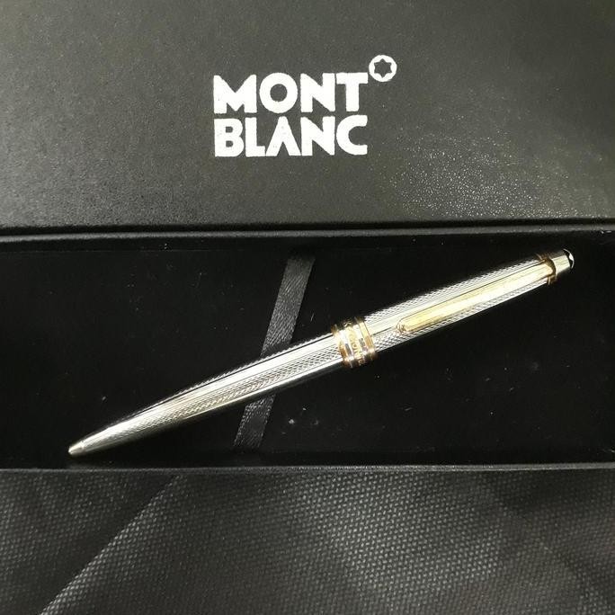 

Ballpoint Mewah Exlusive Keren Pulpen Tanda Tangan Monblanc Silver gold clip Bp Exlusive Masuk Refill Ori Stationery