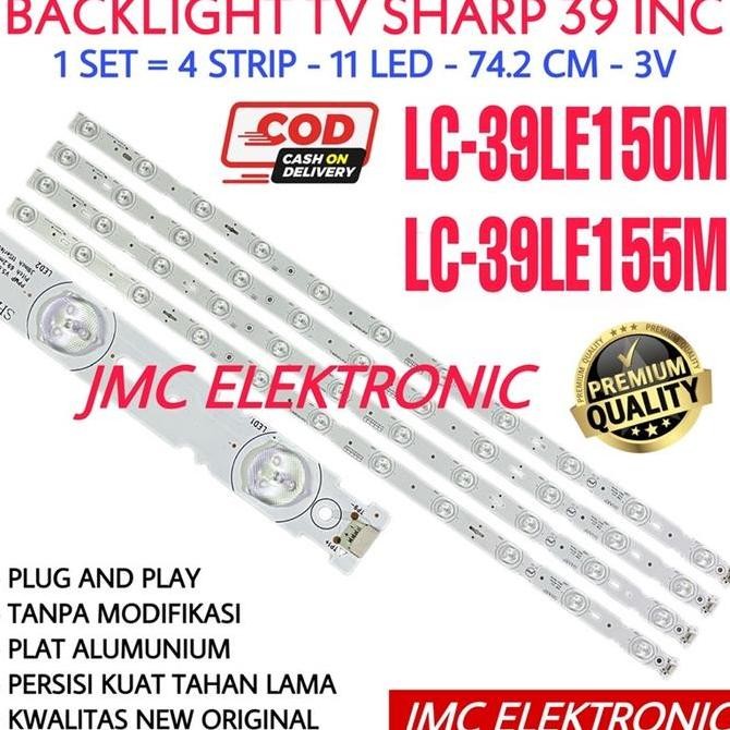 NEW BACKLIGHT TV LED SHARP 39 INC LC 39LE155 39LE150 39LE155M 39LE150M LC39LE155 LC39LE150 LC39LE155