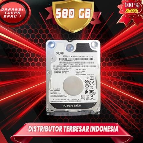 TERMURAH - Hardisk Internal 500GB Slim Laptop Notebook PS3 PS4 2,5 inchi
