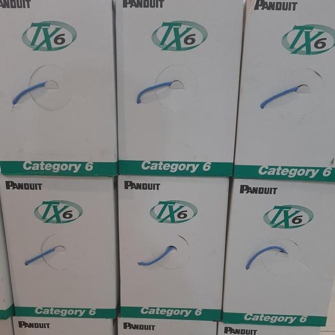 TERLARIS - Kabel LAN UTP PANDUIT CAT 6 TX6 PUC6C04BU-C / PANDUIT CAT6 TX6/PANDUIT