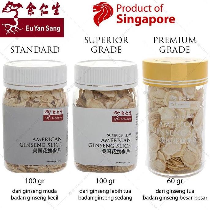 

TERBARU - Eu Yan Sang - American Ginseng, Yongsem, Yong Sem Amerika
