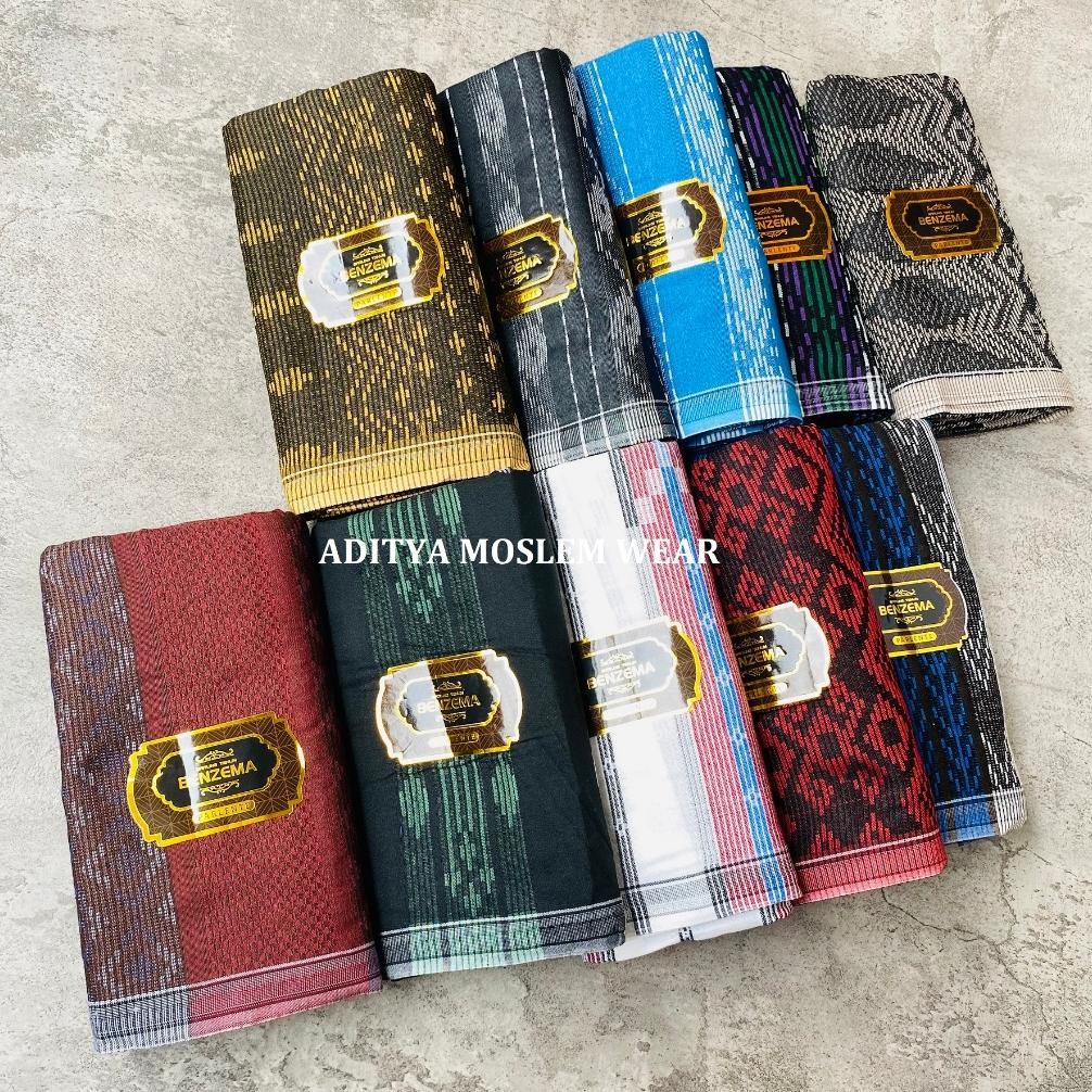 Sarung Tenun Dewasa Benzema Parlente Sarung Muslim Motif Dobby Songket
