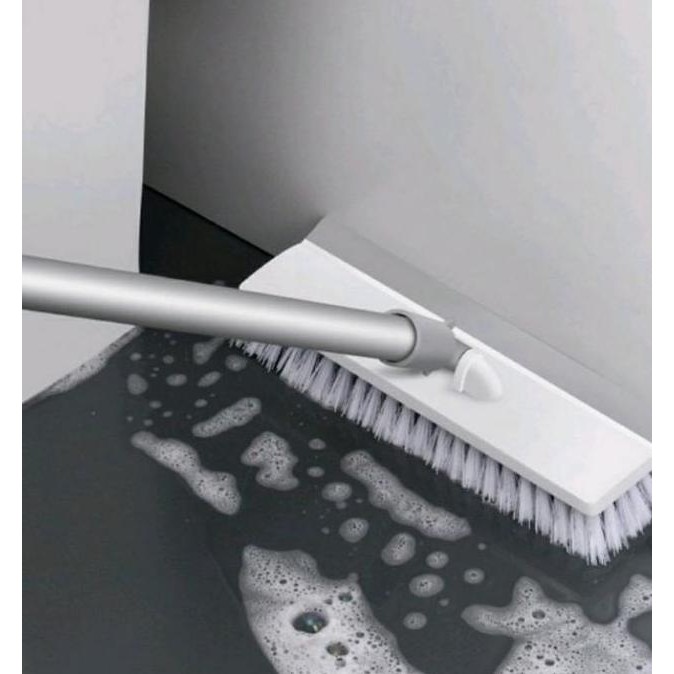 Sikat Wc 2 In 1 Dengan Wiper Sikat Toilet Sikat Lantai Toilet Sikat