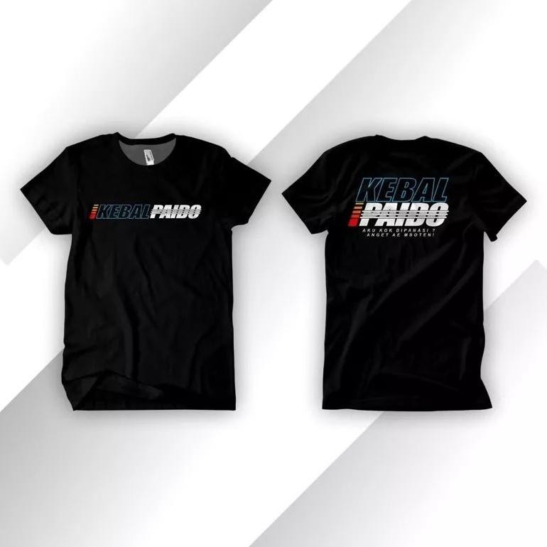 Promo Kaos Distro Kebal Paido Baju T-Shirt Kebal Paido