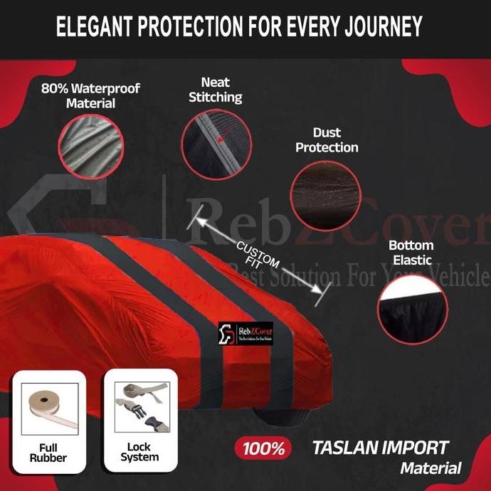 BEBAS ONGKIR - Premium Cover Sarung Mobil Kijang Kotak Long Kijang Kotak Short Kijang LGX Kijang LSX