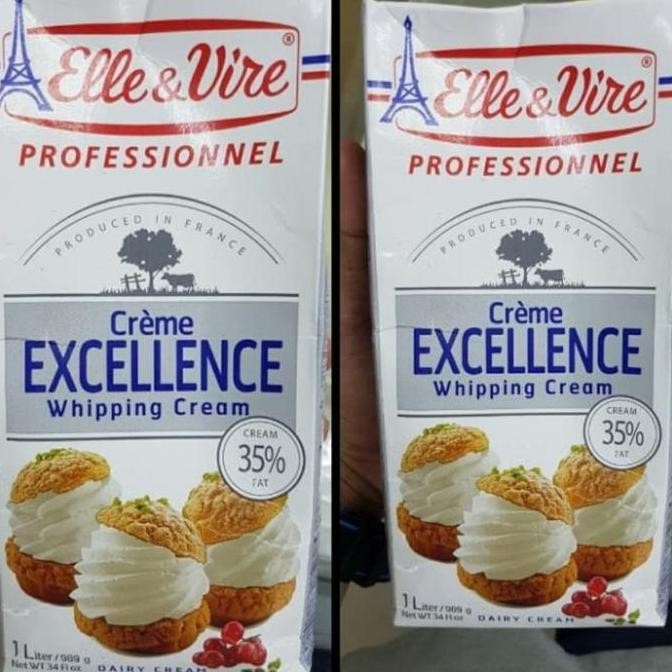 

ELLE VIRE WHIP CREAM WHIPPING CREAM 1ltr PROMO HT