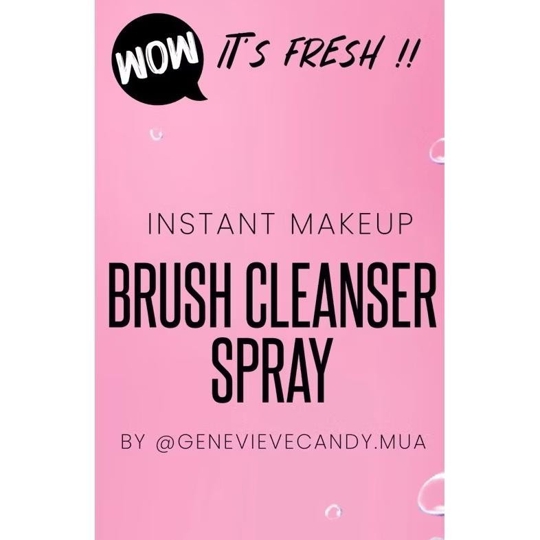 

baru spray pembersih kuas wajah termurah - omg it's fresh brush cleaner cleanser