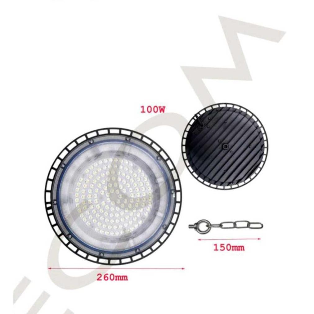 Bossecom LamPU UFO Highbay 100 Watt Bossecom Highbay 100W BE6206 RB11