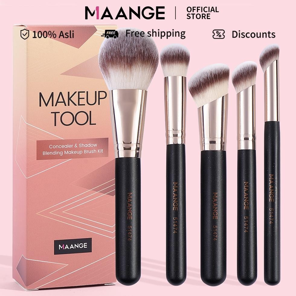 

baru maange kuas makeup set 52013 - powder & concealer brush beauty tools