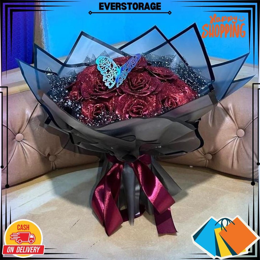 

Bunga Pita Satin Maroon 7 Tangkai Bunga Buket Bunga Pita Satin Buket Wisuda Hadiah Ulangtahun Wisuda Cod