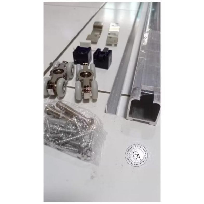 Rel Sliding / Rel Sliding Pintu Komplit Orchad