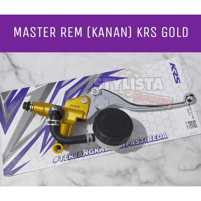 MASTER REM KRS TABUNG PISAH MODEL NISSIN SAMURAI MASTER REM KANAN