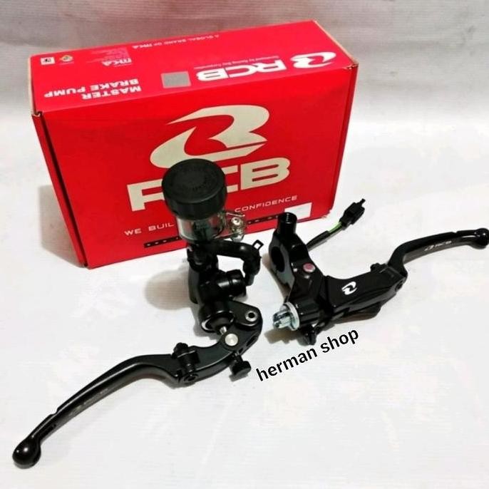 master rem rcb radial s1 hitam / master rem rcb s1 kanan kiri hitam