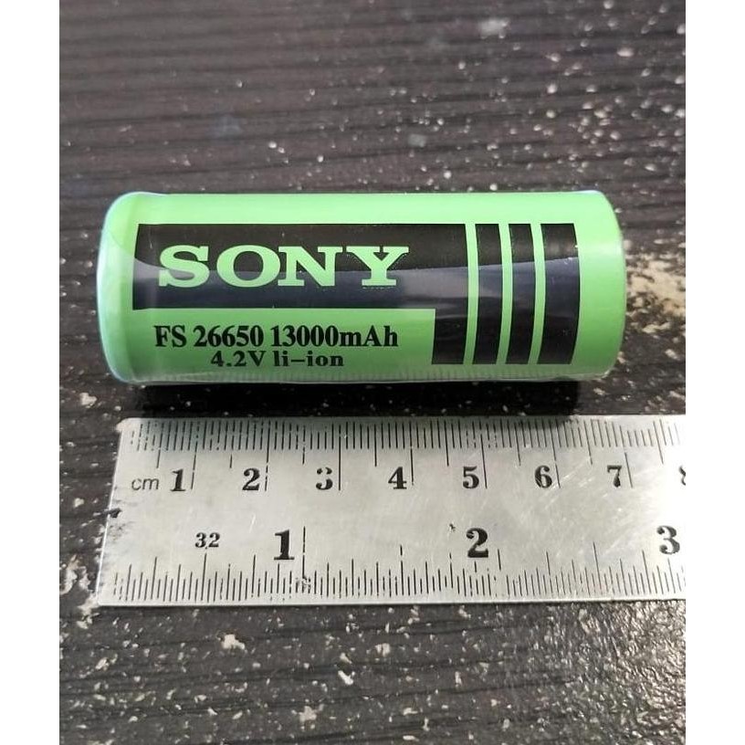 baru Baterai Batre Batere 26650 13000mAh Senter Led Battery Pack