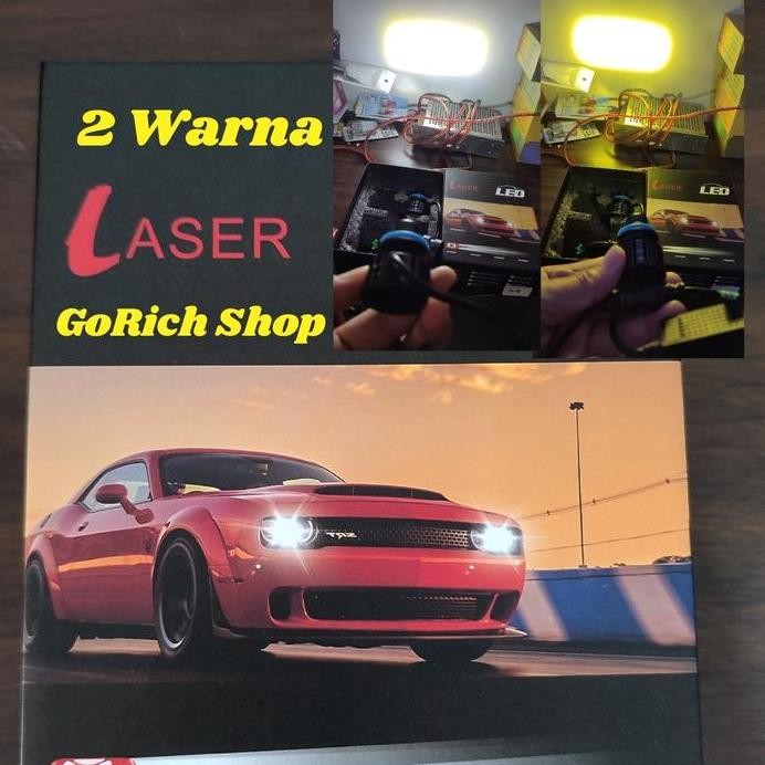 Led Laser Foglamp Headlamp H11 H8 H16 Super Terang murah