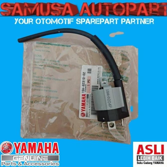 . IGNITION COIL ASSY / KOIL YAMAHA YZ250F , YZ250FX ORI 1SM-82310-02