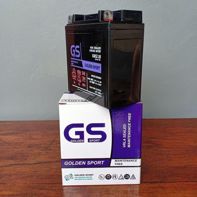 . Aki Motor Vega R, Vega ZR, Jupiter Z Burhan GM5Z-3B GS Aki Kering MF