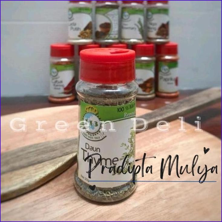 

Pasti Murah Djelita 113 Daun Timi / Thyme Leaves