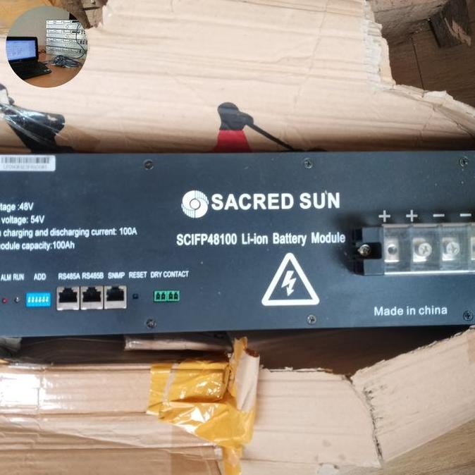 baru Battery Sacred Sun 48V 100Ah