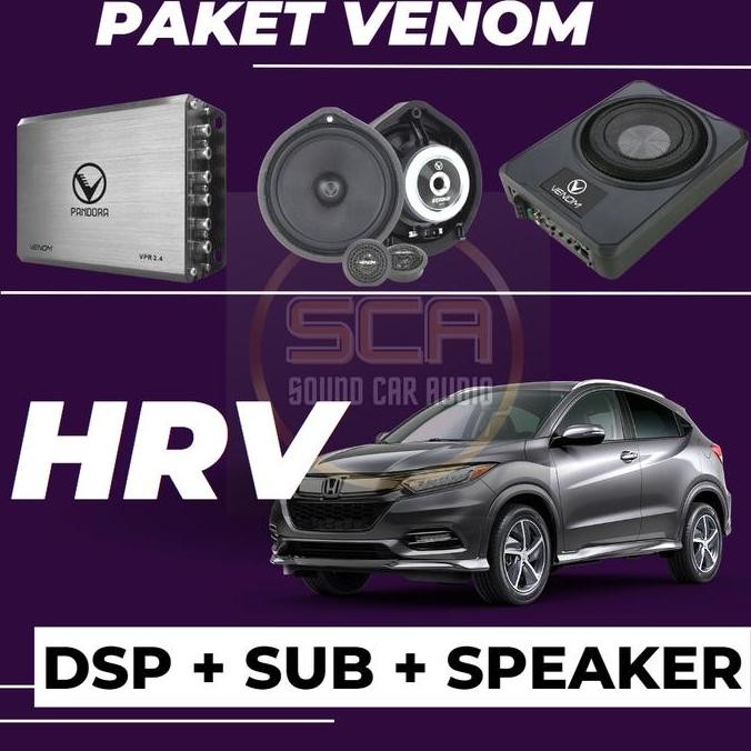 Murah Paket Audio Mobil Honda Hrv /Paket Audio Venom Plug And Play