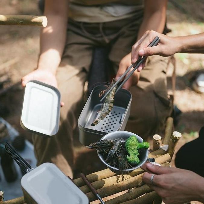 Grosir Lunch Box Titanium Naturehike Cnh22Cj010