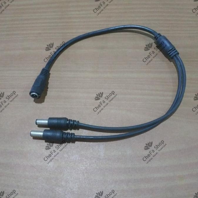 [Expert] Kabel DC Spliter 2 / Sambungan Cabang Jack DC / Power Adaptor Splitter