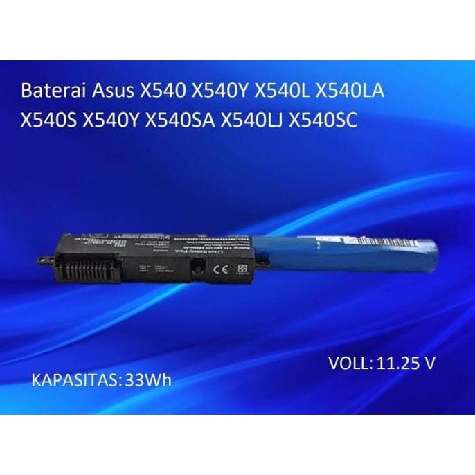 TERBARU - Baterai Asus X540 X540Y X540L X540LA X540S X540Y X540SA X540LJ X540SC