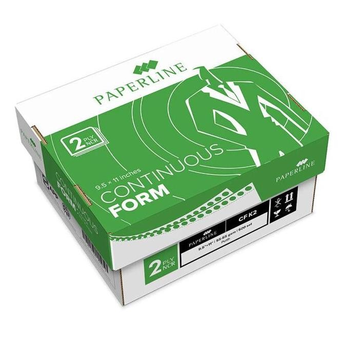 

TERBARU - Paperline PPL Continuous Form 2 Ply / Rangkap 9.5x11" Full Putih CF K2