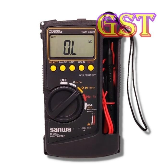 multitester avometer digital avo meter sanwa CD 800 A CD800A