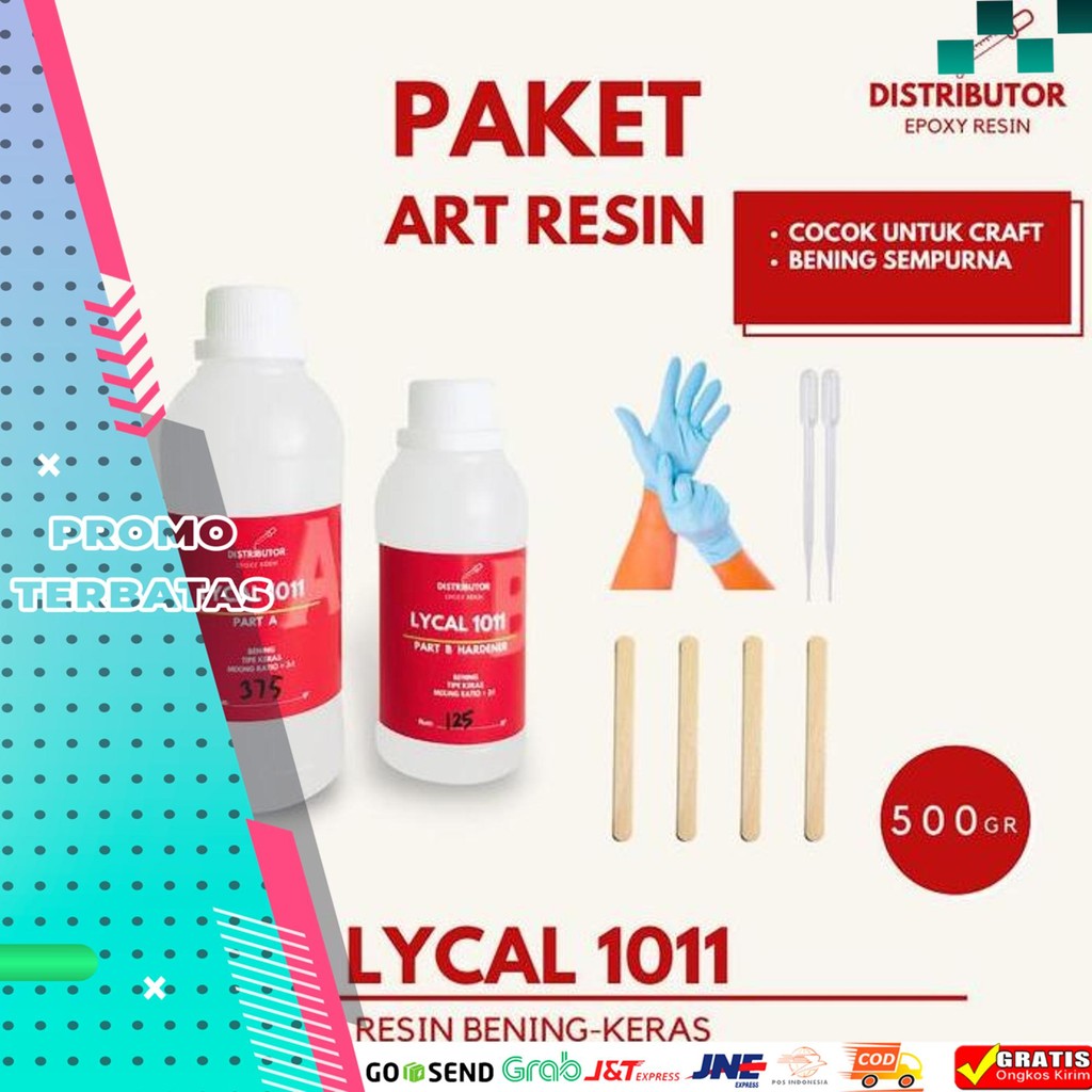 

NEW DIY EPOXY RESIN BENING - CRAFT RESIN - ART RESIN - 500 GR 1011 LYCAL