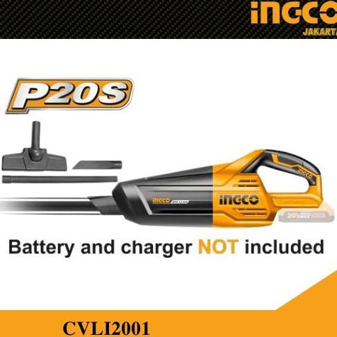 [Expert] VACUUM CLEANERS CORDLESS 0.7L 7kPa PENYEDOT DEBU VAKUM INGCO CVLI2001