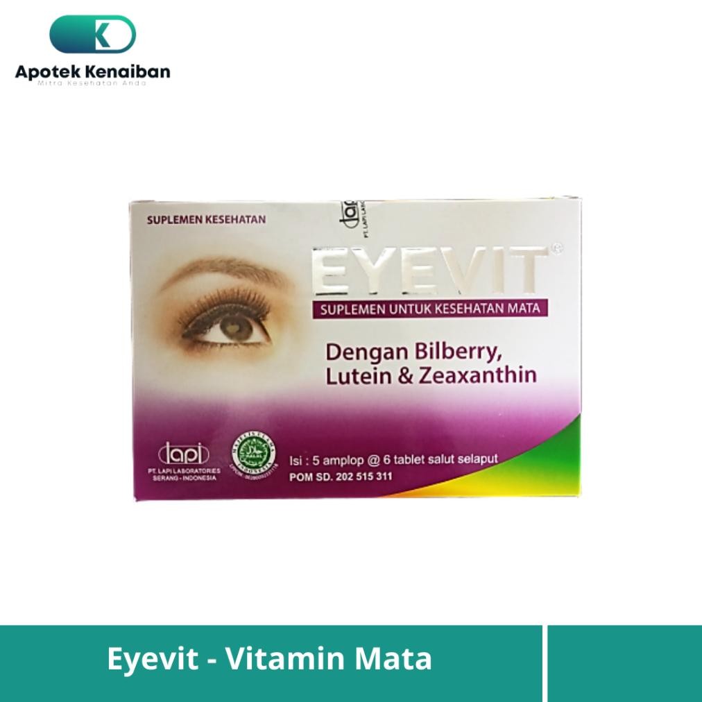 EYEVIT TABLET VITAMIN MATA / MENJAGA KESEHATAN MATA Berkualitas