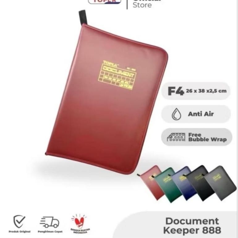 

TERLARIS TOPLA DK 888-Maap Dokumen Anti Air,penyimpan Berkas 60 File,20File Siap kirim